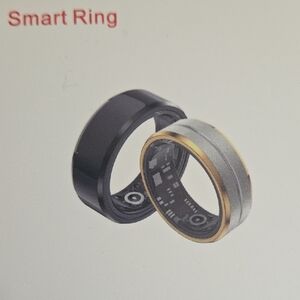 Silver Smart Ring Size 8